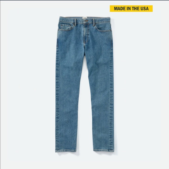 Flint and Tinder Other - Flint & Tinder Light Wash - Slim Jeans MADE IN USA